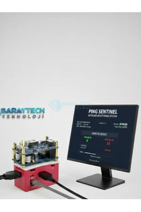 PingSentinel – Akıllı IP İzleme ve Proaktif Ağ İzleme Sistemi