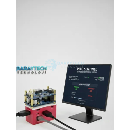 PingSentinel – Akıllı IP İzleme ve Proaktif Ağ İzleme Sistemi